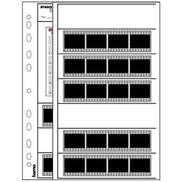 Hama Negative Sleeves, 24 x 36 cm, Glassine matt photo album