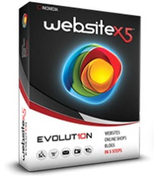 Incomedia WebSite X5 EVOLUT10N