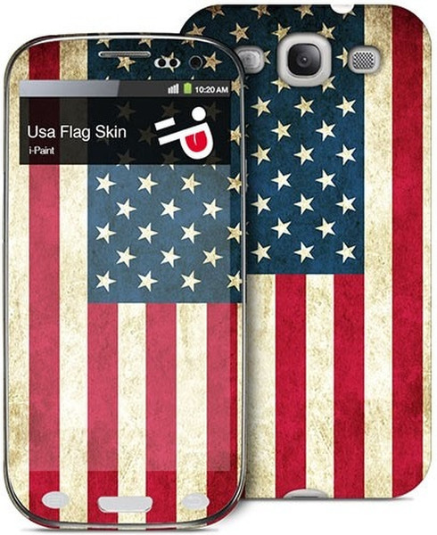 i-Paint USA Case+Skin Cover Blue,Red,White