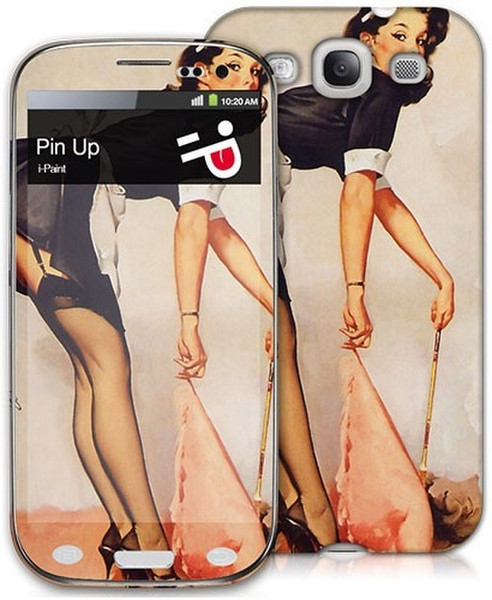i-Paint Pin Up Case+Skin Cover Multicolour