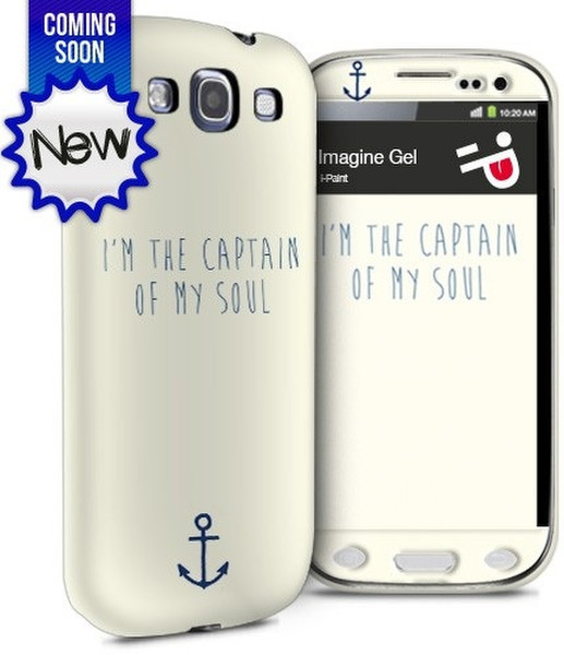 i-Paint Anchor Case+Gel Cover White