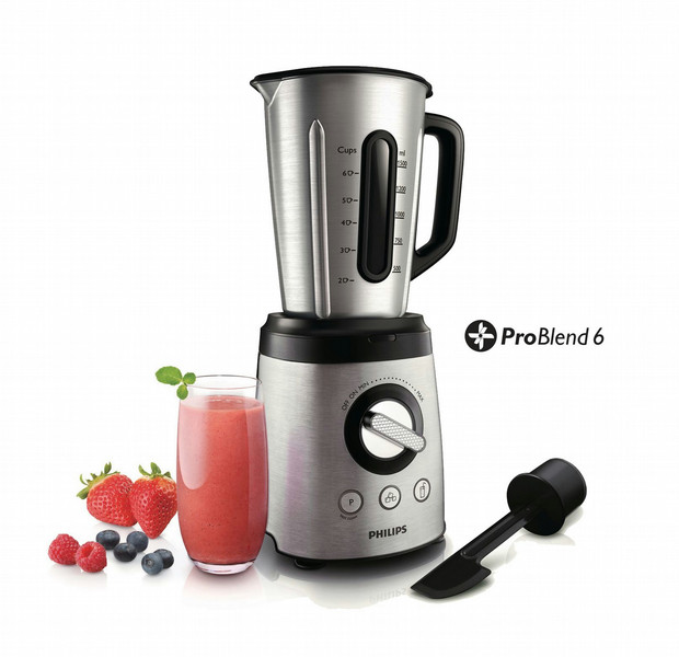 Philips Avance Collection HR2097/00 Tabletop blender 2L 800W Stainless steel blender