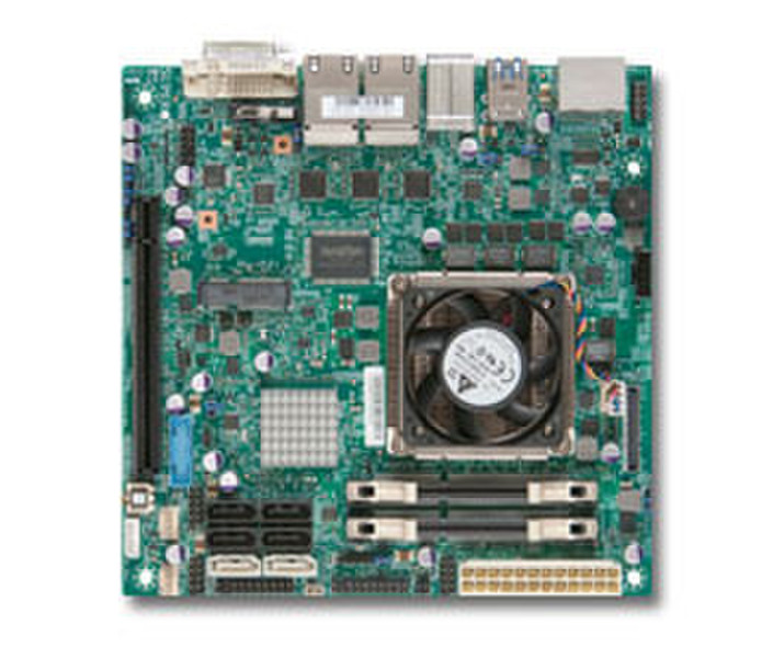 Supermicro X9SPV-M4-3UE Intel QM77 Express BGA1023 Mini ITX материнская плата для сервера/рабочей станции