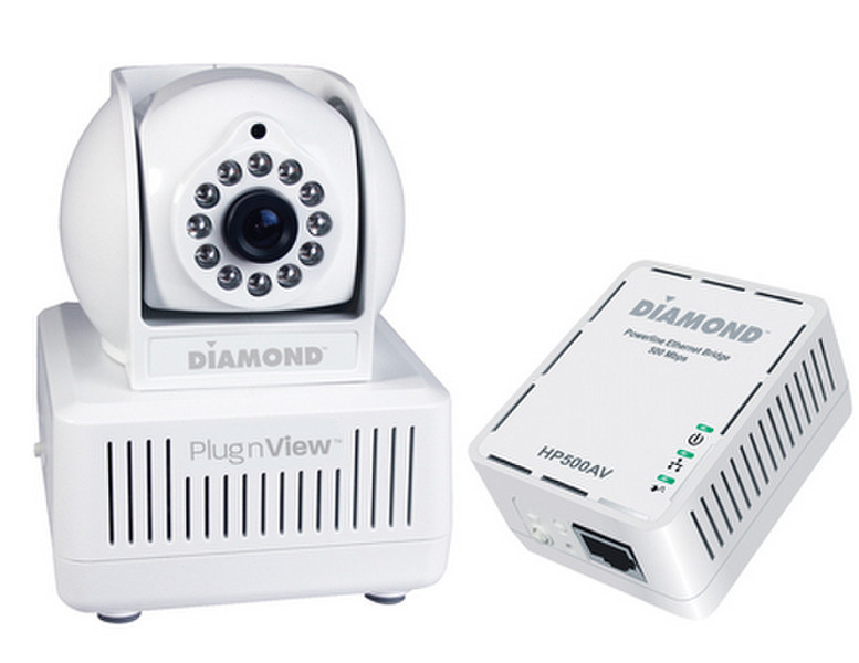 Diamond Multimedia HP500CK Indoor Box White surveillance camera