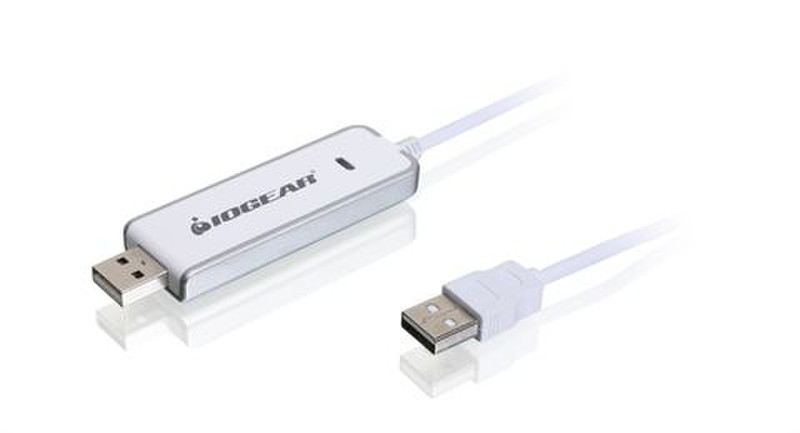 iogear GUN262WE 1.83m USB A USB A White USB cable
