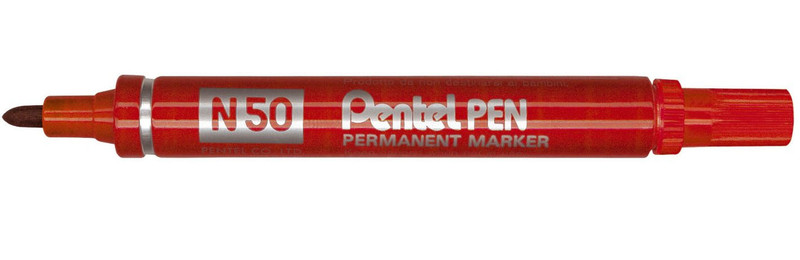 Pentel N50-B Красный 1шт перманентная маркер