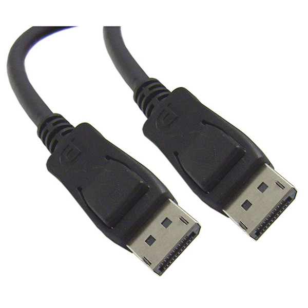 4XEM DisplayPort M/M, 6ft. 1.8m DisplayPort DisplayPort Black