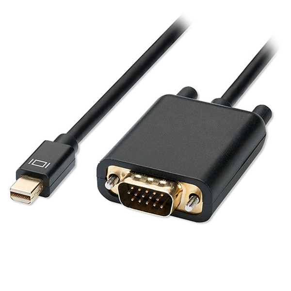4XEM 4XMDPVGA6 1.8м mini DisplayPort VGA (D-Sub) Черный адаптер для видео кабеля