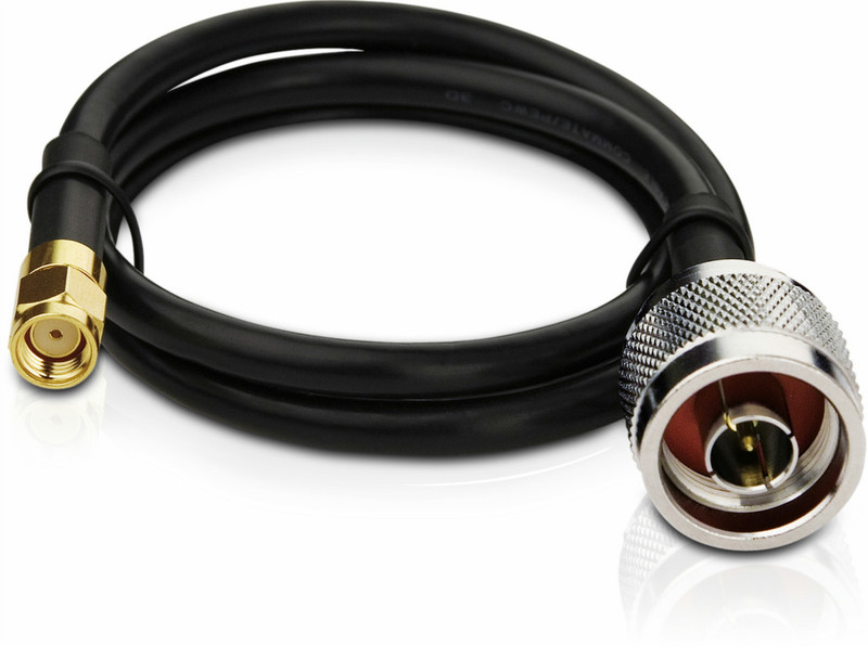 TP-LINK TL-ANT200PT 0.5м RP-SMA Черный коаксиальный кабель
