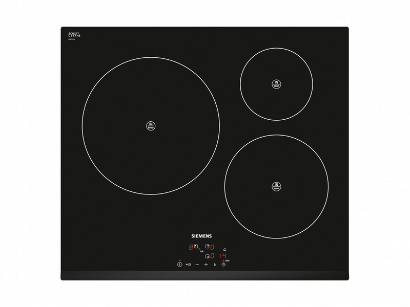 Siemens EH631BL18E built-in Electric induction Black hob