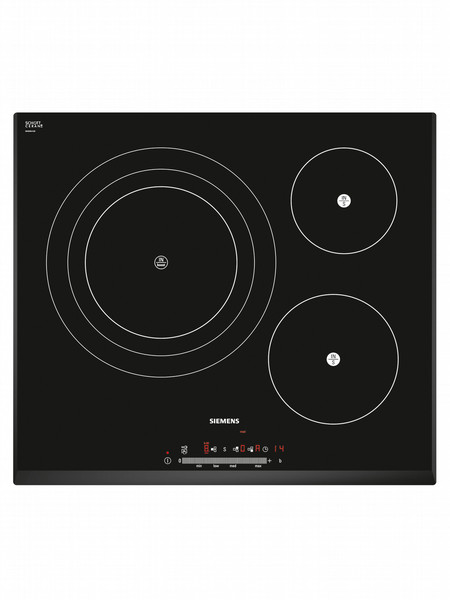 Siemens EH651FD27E built-in Electric induction Black hob