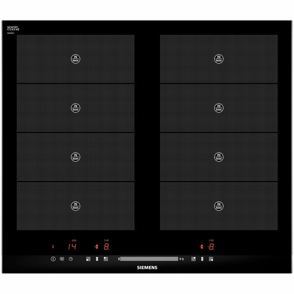 Siemens EH675MV17E built-in Electric induction Black hob