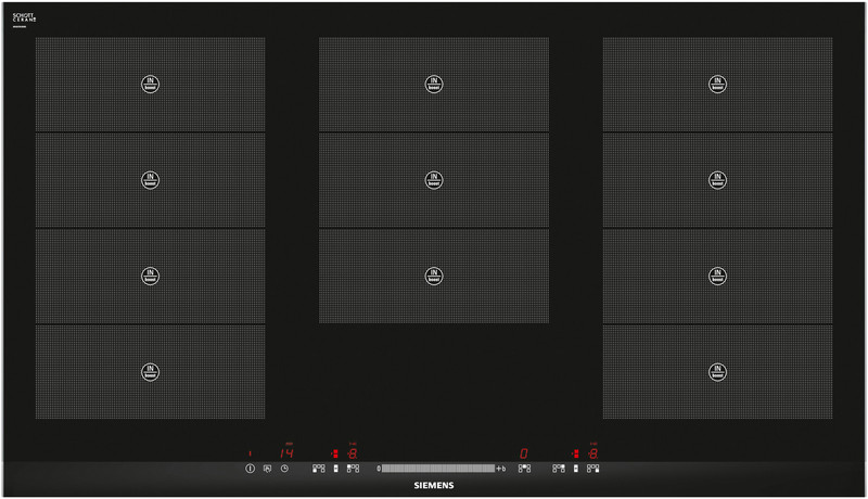 Siemens EH975MV17E Встроенный Induction hob Черный плита
