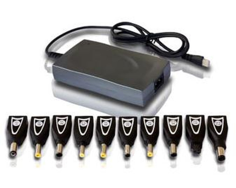 Leotec LENCS3IN104 Innenraum 90W Schwarz Netzteil & Spannungsumwandler