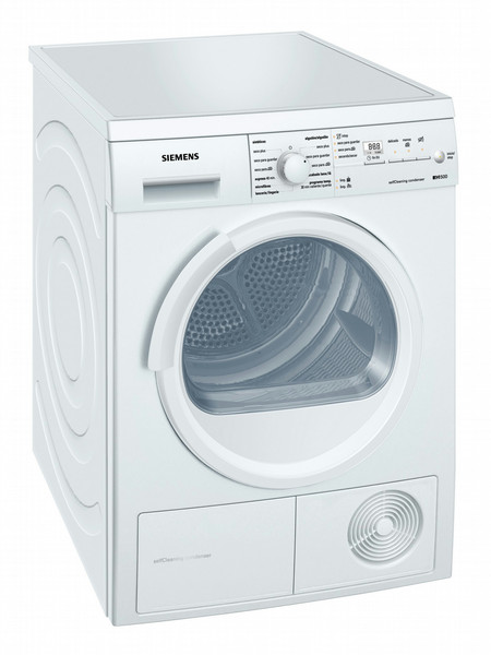 Siemens WT46W361EE Отдельностоящий Фронтальная загрузка 7кг A+ Белый сушилка для белья