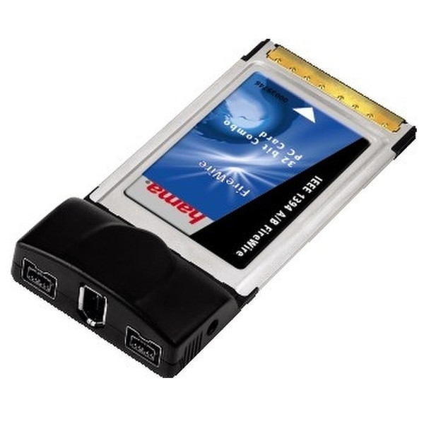 Hama FireWire 400/800 PC Card 800Мбит/с сетевая карта