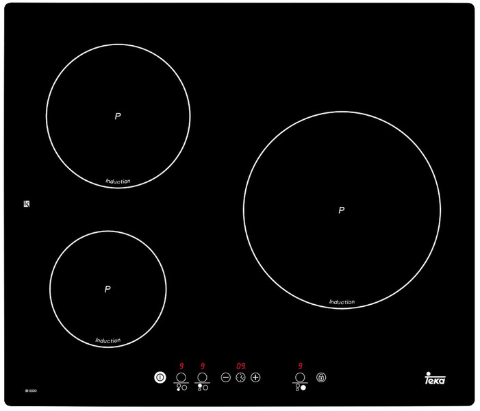 Teka IB 6030 Встроенный Electric hob Черный