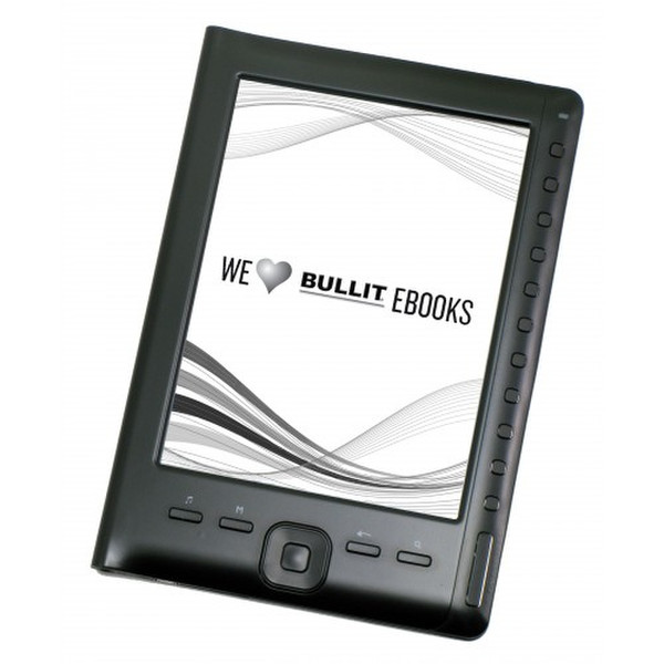 Bullit RHD611 6" 4GB Black e-book reader