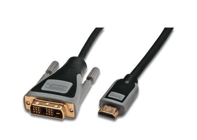ASSMANN Electronic DK-320104-050-D HDMI DVI-D Black video cable adapter