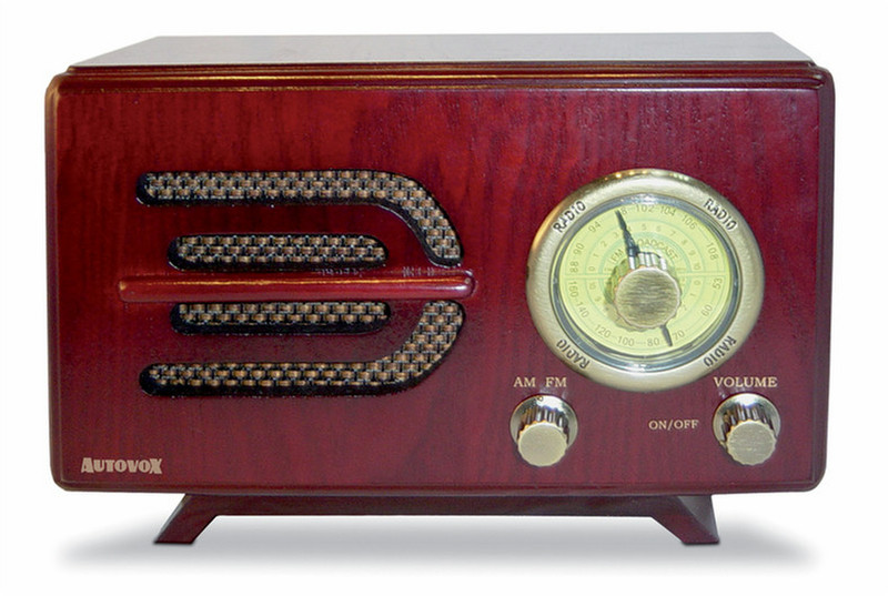 Autovox OS099 Персональный Аналоговый Деревянный радиоприемник