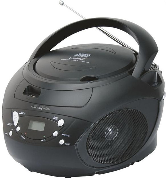 Irradio CDKU-53 Цифровой Черный CD радио