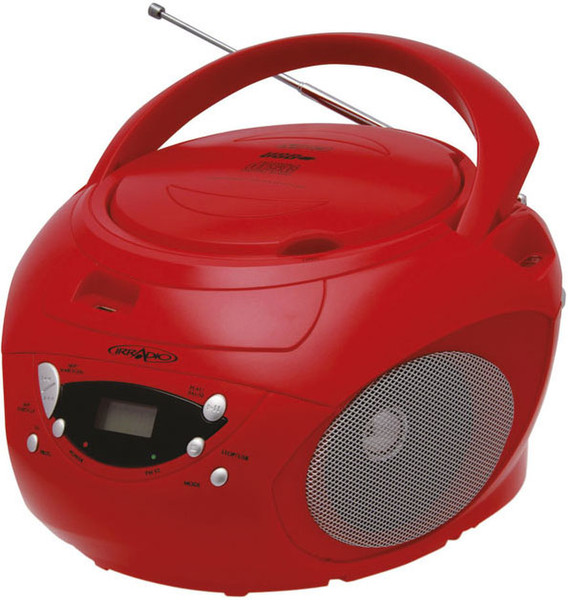 Irradio CDKU-53 Digital Red CD radio