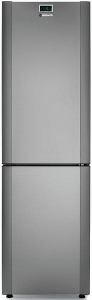 Hoover HRNC 202 XE Отдельностоящий 208л 89л A+ Нержавеющая сталь холодильник с морозильной камерой