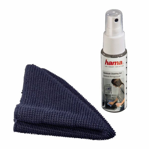 Hama Notebook Cleaning Gel and Microfiber Cloth