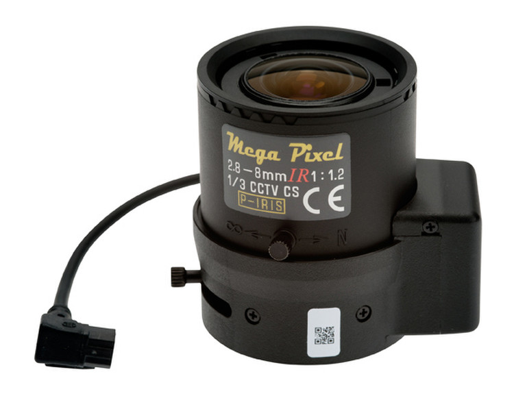 Axis Mega Pixel Видеокамера Standard lens Черный, Прозрачный