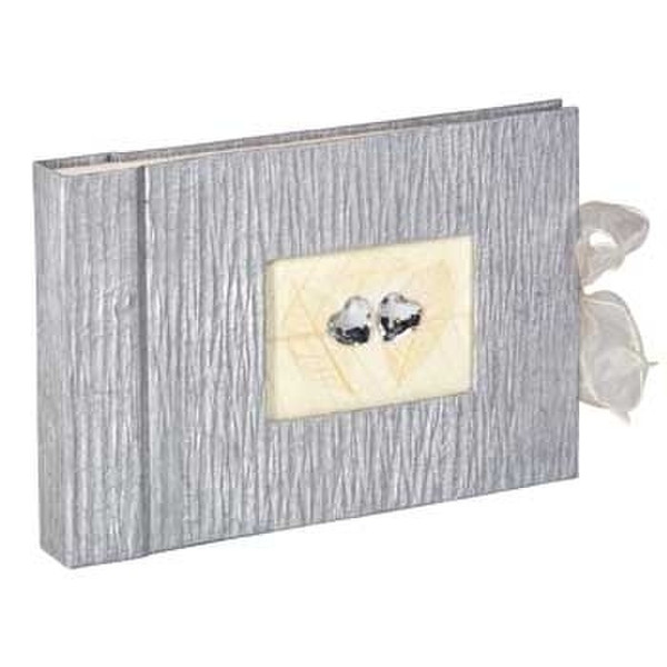 Hama Wedding Album with application, silver Silber Fotoalbum