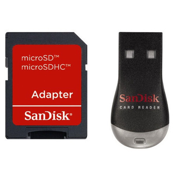 Sandisk MobileMate Duo USB 2.0 Черный, Серый устройство для чтения карт флэш-памяти