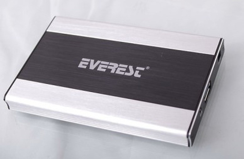 Everest HD3-257 2.5" Black,Stainless steel storage enclosure