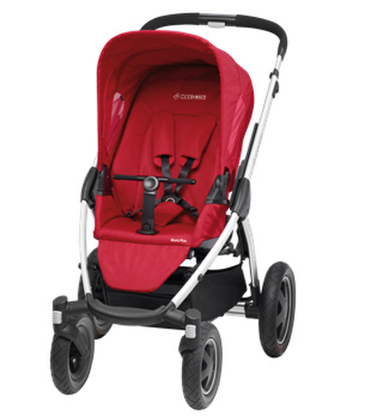 Maxi-Cosi Mura 4 Plus Traditional stroller 1место(а) Черный, Красный, Нержавеющая сталь