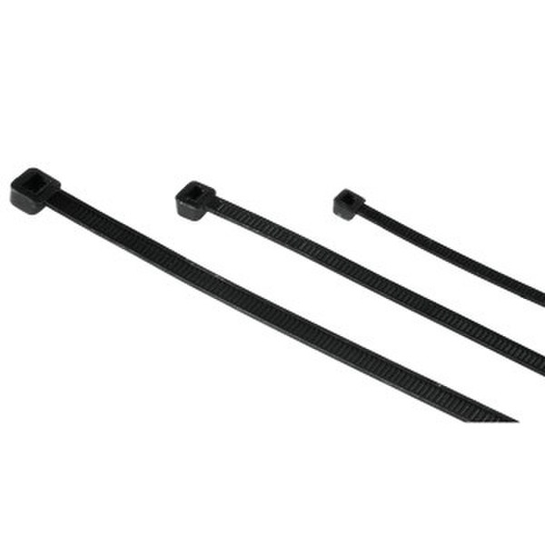 Hama Cable Tie Set, 150 pieces, self-securing, black Nylon Black cable tie