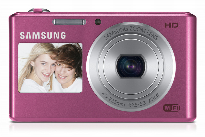 Samsung DV DV150F 16.2MP 1/2.33Zoll CCD 4608 x 3456Pixel Pink