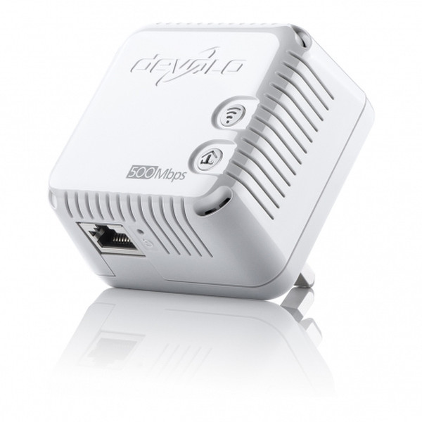 Devolo dLAN 500 WiFi 500Мбит/с Подключение Ethernet Wi-Fi Белый 1шт PowerLine network adapter