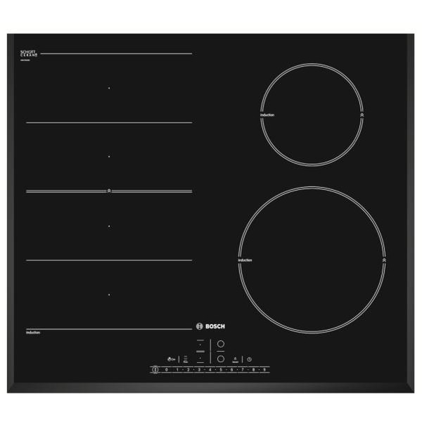 Bosch PIN651F17E Встроенный Индукционная Черный плита