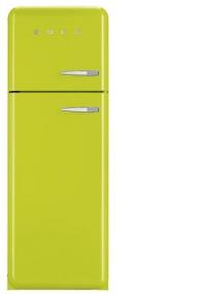 Smeg FAB30LVE1 Отдельностоящий 229л 64л A++ Зеленый, Лайм холодильник с морозильной камерой