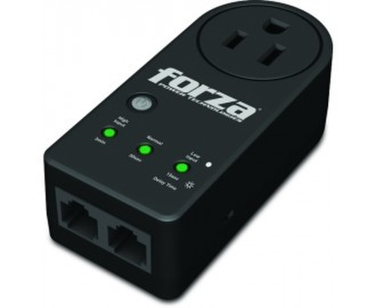 Forza Power Technologies Zion-2K10 1AC outlet(s) 220-240V Black surge protector