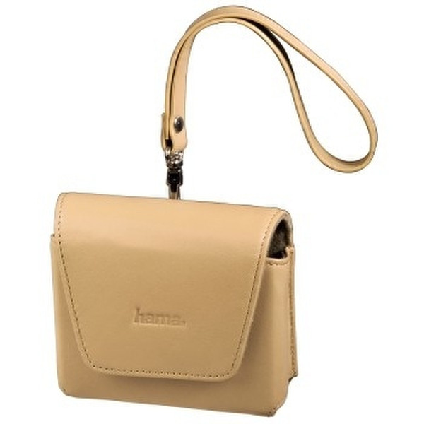 Hama Premium Bag for Navigation Systems, universal, S1, beige Leder Braun