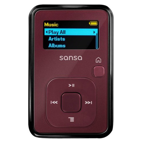 Sandisk Sansa Clip+ MP3 8GB Red