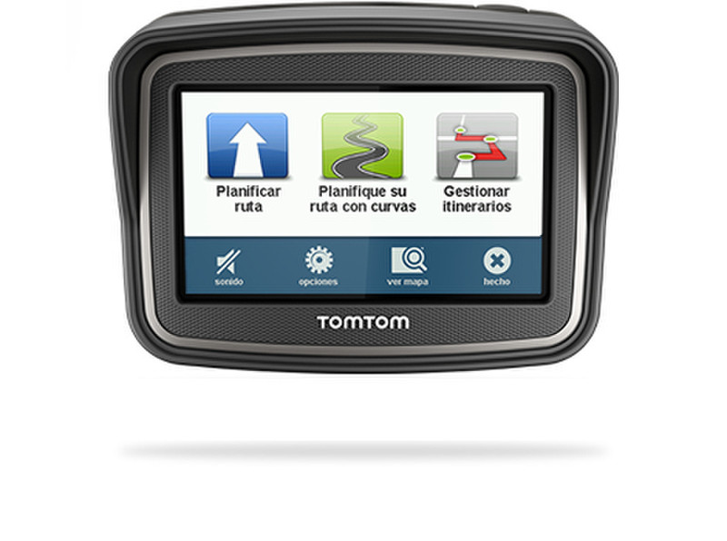 TomTom RIDER Fixed 4.3" Touchscreen 353g Black
