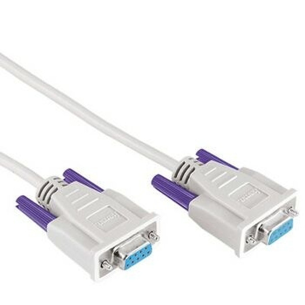 Hama Serial Data Transmission Cable, 1.8m 1.8m Grey serial cable