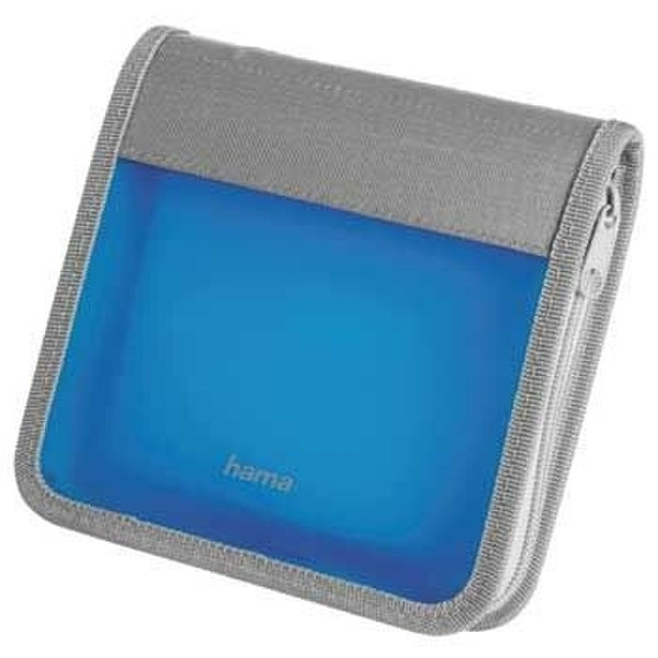 Hama CD Wallet 28 28Disks Blau, Silber
