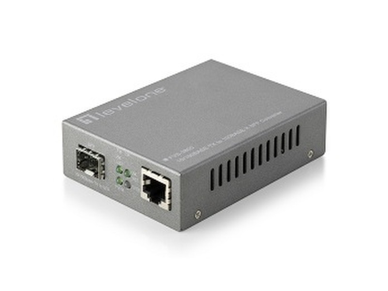 LevelOne 10/100BASE-TX to 100BASE-X SFP Smart Converter сетевой медиа конвертор