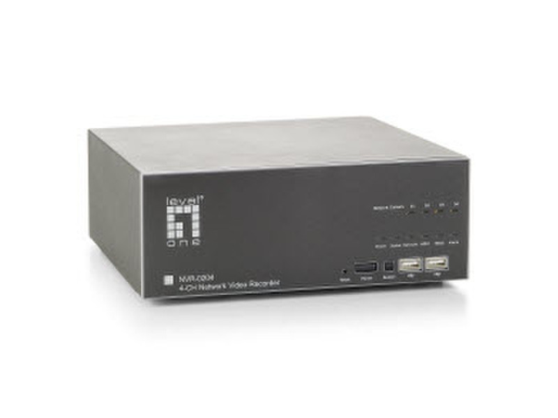 LevelOne 4-CH Network Video Recorder digital video recorder