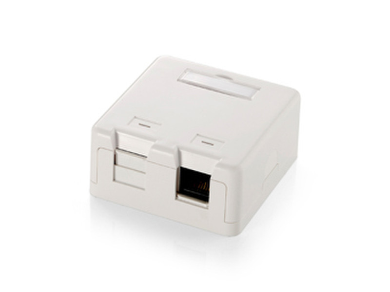 Equip 2-Port Surface Mounted Keystone Box outlet box