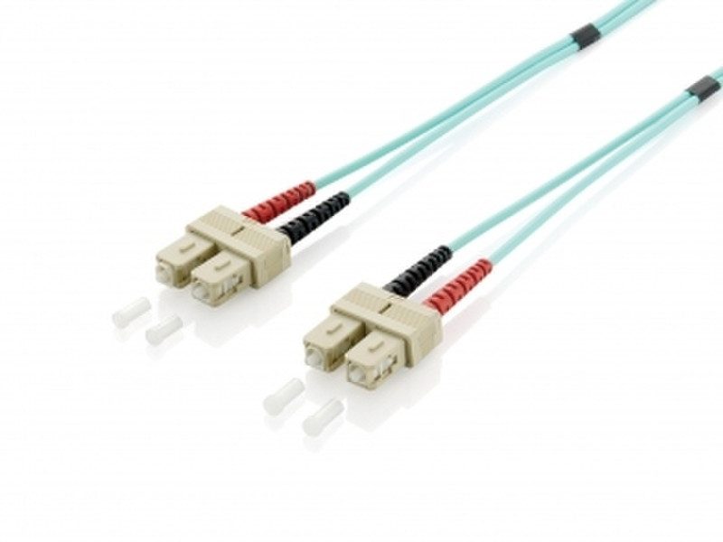 Equip SC/SC Fiber Optic Patch Cord- OM3