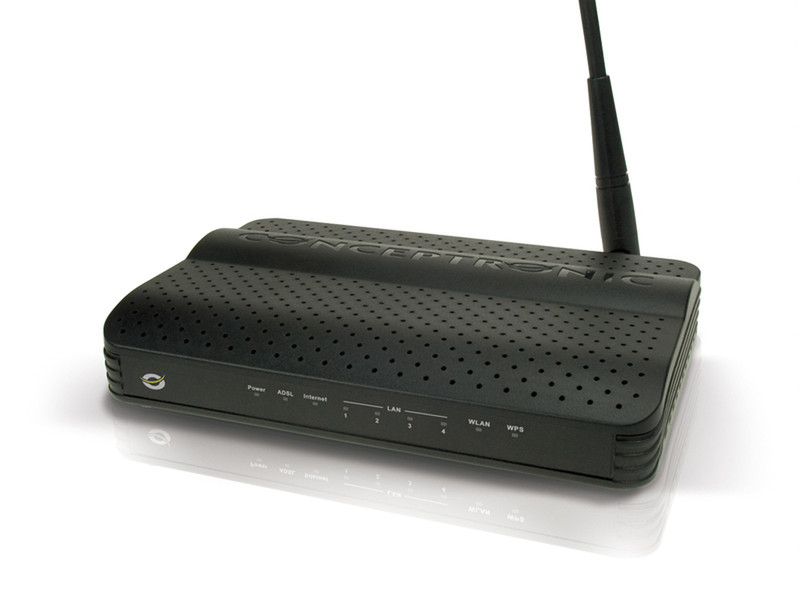 Conceptronic 150Mbps 11n Wireless ADSL2+ Modem & Router проводной маршрутизатор