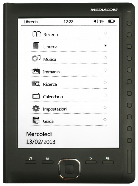 Mediacom SmartBook 6" 2GB Black e-book reader